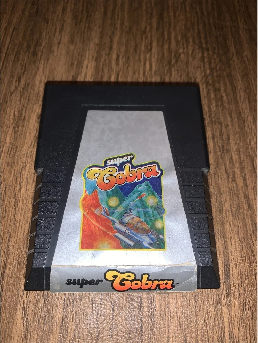 Super Cobra Atari 2600 Game Cleaned and Tested